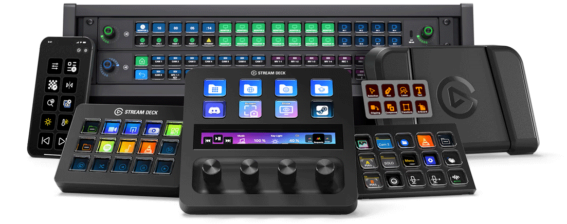 Syst&egrave;me Stream Deck de Elgato