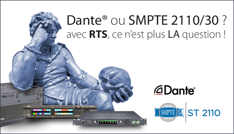 ACCRO Dante et ST2110 chez RTS !