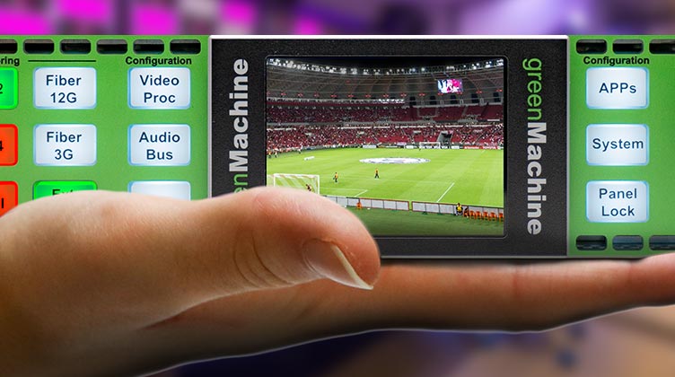 Traitements Audio-Vidéo pour environnements broadcast professionnels !