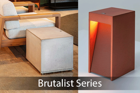Enceintes et Subwoofers Cabinet Gamme Brutalist de Magna Audio