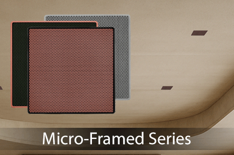 Enceintes et Subwoofers encastrables - Gamme MicroFrame de Magna Audio