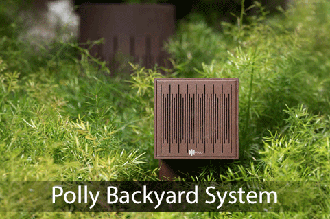 Syst&egrave;me Audio d'ext&eacute;rieur Polly Backyard de Magna Audio