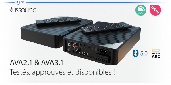 Russound AVA serie disponible à la commande !
