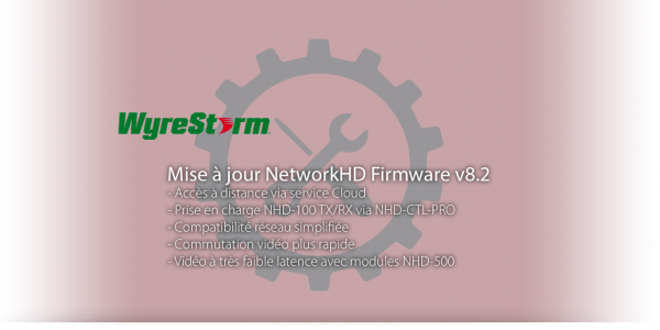 Mise à jour Firmware NHD en version 8.2 !