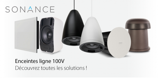 Enceintes Sonance 100V !