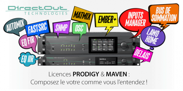 Licences Maven et PRODIGY