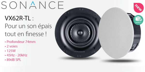 Sonance VX62R-TL disponible !