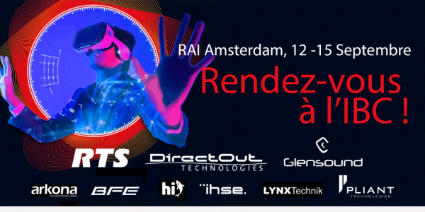 Rendez-vous à l'IBC !