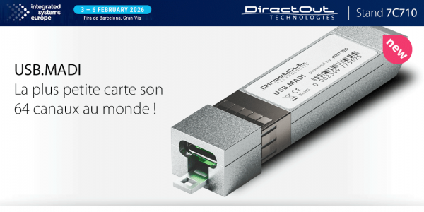 DirectOut présente le USB.MADI