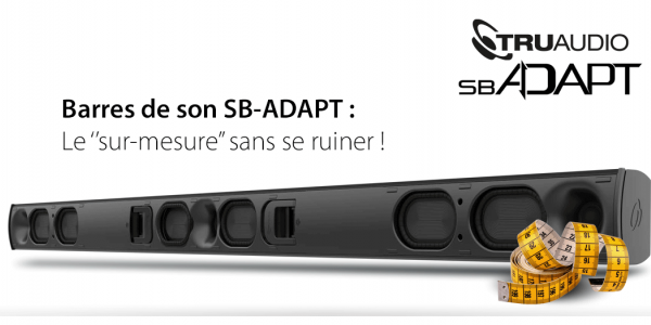 Barres de son SB-ADAPT de TruAudio