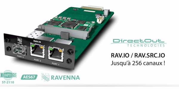 256 canaux pour les RAV.IO