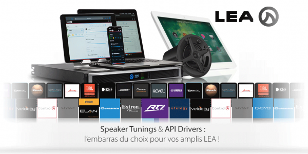 LEA : speaker tunings et API drivers !