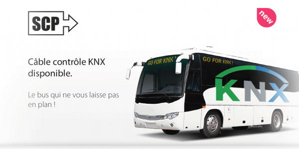 Câble bus KNX disponible !