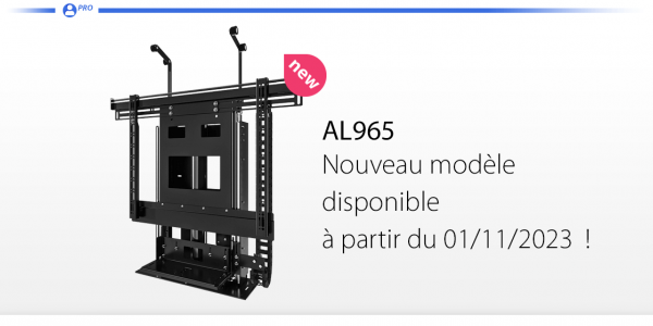 Nouveau modèle AL965 à compter du 1er novembre !