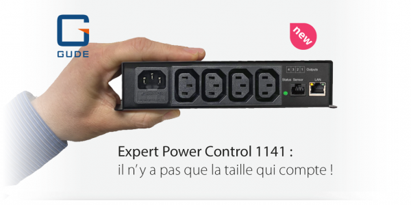 GUDE Expert Power Control 1141, le PDU 4 ports IEC C13 compact !